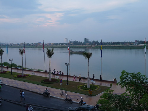 View from the Foreign Correspondent&rsquo;s Club in Phnom Penh