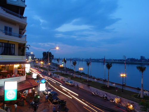 View from the Foreign Correspondent&rsquo;s Club in Phnom Penh