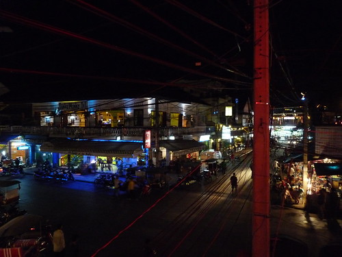 View from The Red Piano in Siem Reap