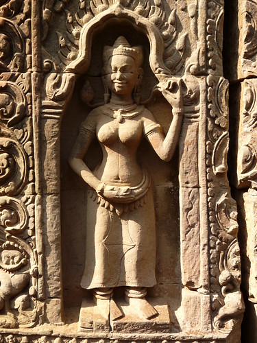 Apsara at Preah Khan temple